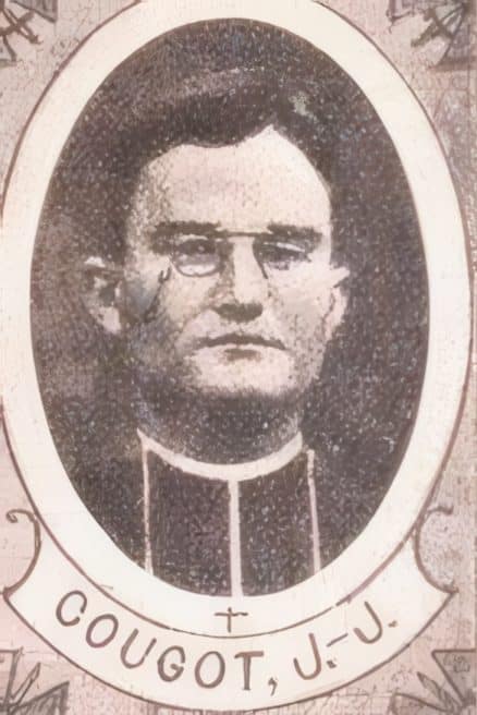 Portrait de COUGOT Joseph Justin, séminariste, prêtre soldat de la Première Guerre mondiale