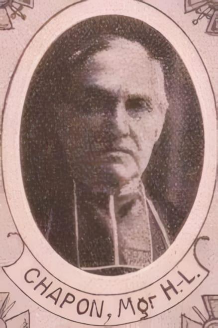 Portrait de CHAPON Henri Ludovic, évêque de Nice, prêtre soldat de la Première Guerre mondiale