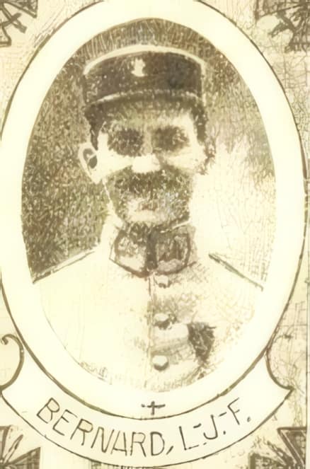 Portrait de BERNARD Louis-Joseph-François, séminariste, prêtre soldat de la Première Guerre mondiale