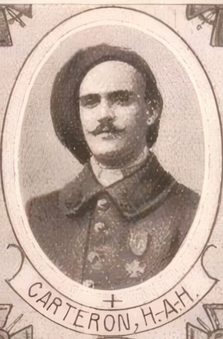 Portrait de CARTERON Henri Alphonse Hippolyte, séminariste, prêtre soldat de la Première Guerre mondiale