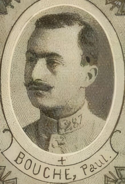 Portrait de BOUCHE Paul, séminariste, prêtre soldat de la Première Guerre mondiale