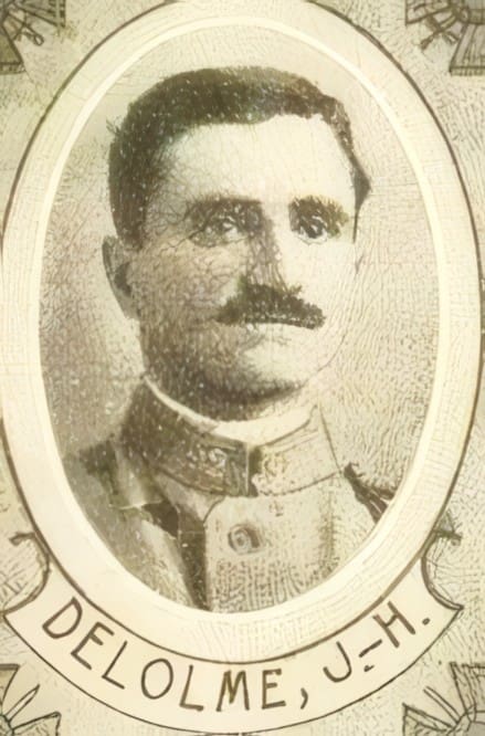 Portrait de DELOLME Jean Hippolyte, diacre puis prêtre — vicaire, prêtre soldat de la Première Guerre mondiale