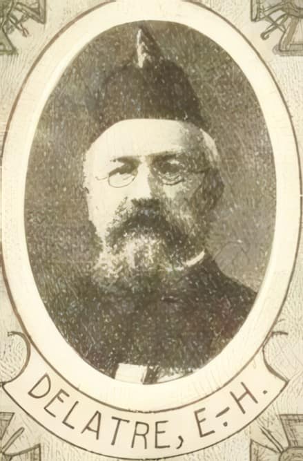 Portrait de DELATRE Émile Henri, prêtre — aumônier, prêtre soldat de la Première Guerre mondiale
