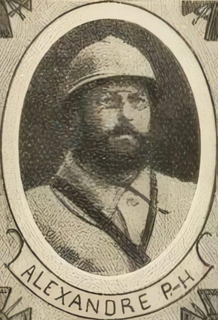 Portrait de Paul-Henri Alexandre, curé du diocèse de Châlons, Livre d'or du Clergé 1914-1918