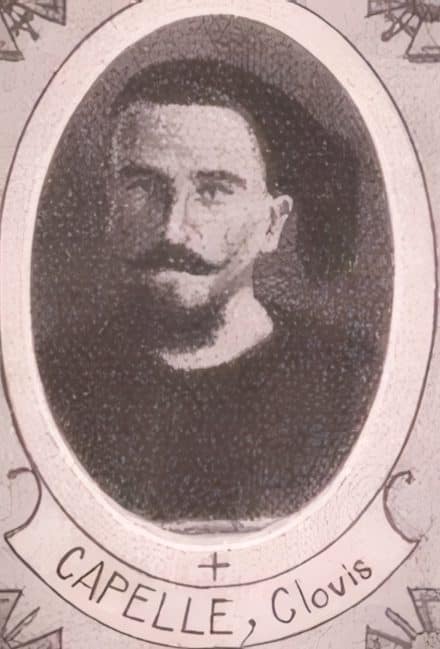 Portrait de CAPELLE Clovis Hubert Joseph, novice, prêtre soldat de la Première Guerre mondiale