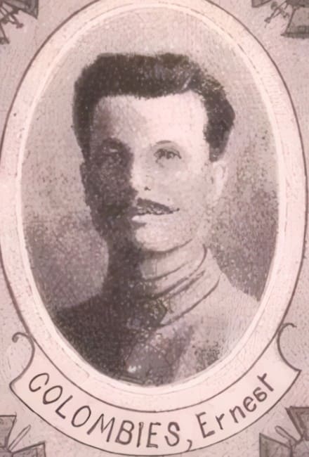 Portrait de COLOMBIÈS Ernest, séminariste, prêtre soldat de la Première Guerre mondiale