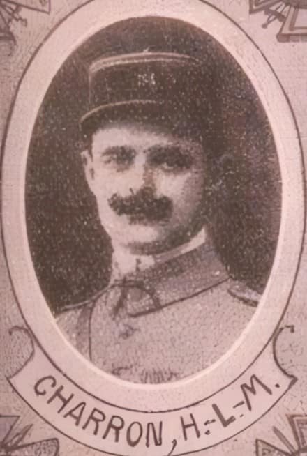 Portrait de CHARRON Henri Louis Maurice, prêtre, professeur, prêtre soldat de la Première Guerre mondiale