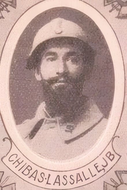 Portrait de CHIBAS LASSALLE Jean Baptiste, Bénédictin, supérieur du Séminaire syrien à Jérusalem, prêtre soldat de la Première Guerre mondiale