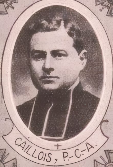 Portrait de CAILLOIS Paul Charles Auguste, vicaire, prêtre soldat de la Première Guerre mondiale