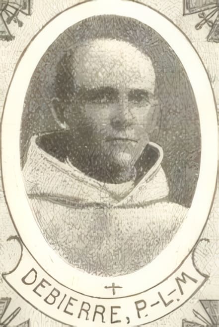 Portrait de DEBIERRE Paul Louis Marie, prêtre, prêtre soldat de la Première Guerre mondiale