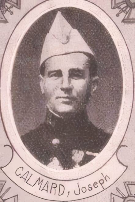 Portrait de CALMARD Joseph, vicaire, prêtre soldat de la Première Guerre mondiale
