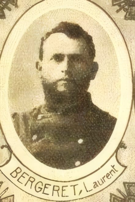 Portrait de BERGERET Laurent, missionnaire au canada, prêtre soldat de la Première Guerre mondiale