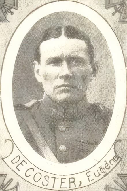 Portrait de DE COSTER Eugène, prêtre professeur (Collège Saint Pierre à Louvain), prêtre soldat de la Première Guerre mondiale