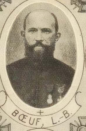 Portrait de BOEUF Louis-Benoît, vicaire, prêtre soldat de la Première Guerre mondiale