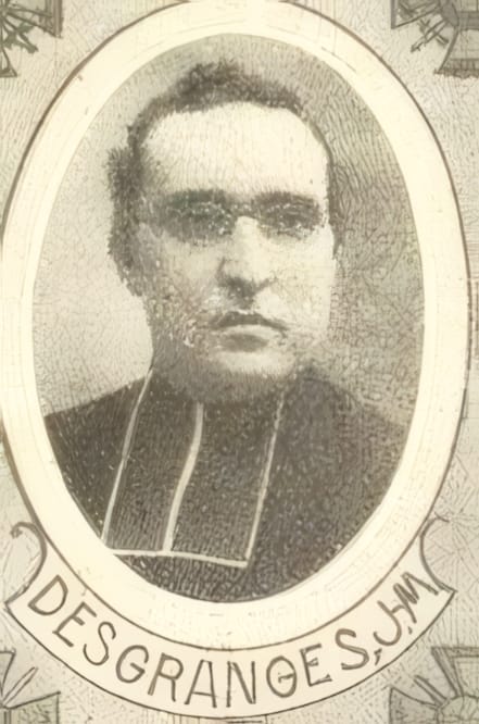 Portrait de DESGRANGES Jean Marie, chanoine honoraire — directeur de la Semaine Religieuse, prêtre soldat de la Première Guerre mondiale
