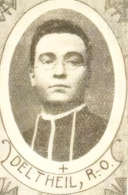 Portrait de DELTEILH Raymond Omer, vicaire, prêtre soldat de la Première Guerre mondiale