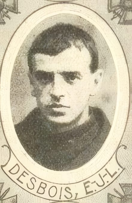 Portrait de DESBOIS Étienne Joseph Laurent, novice, prêtre soldat de la Première Guerre mondiale