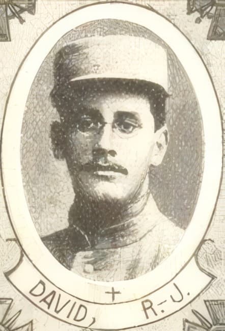 Portrait de DAVID Robert Joseph, séminariste, prêtre soldat de la Première Guerre mondiale