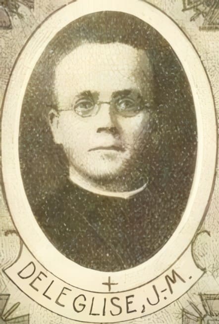 Portrait de DELÉGLISE Jean Marie, missionnaire, prêtre soldat de la Première Guerre mondiale