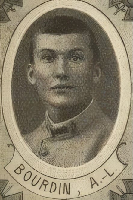 Portrait de BOURDIN Arthur-Lucien, séminariste, prêtre soldat de la Première Guerre mondiale