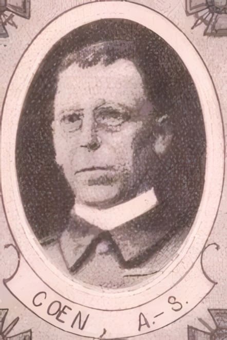 Portrait de COEN Alphonse Séraphin, professeur, aumônier, prêtre soldat de la Première Guerre mondiale