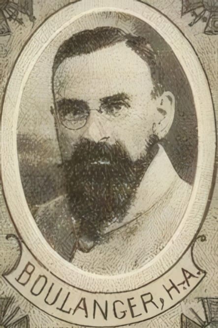 Portrait de BOULANGER Henri-Achille-Édouard, professeur à l'institut Saint-Romain de Rouen puis curé de Saint-Nicolas-de-la-Taille, prêtre soldat de la Première Guerre mondiale