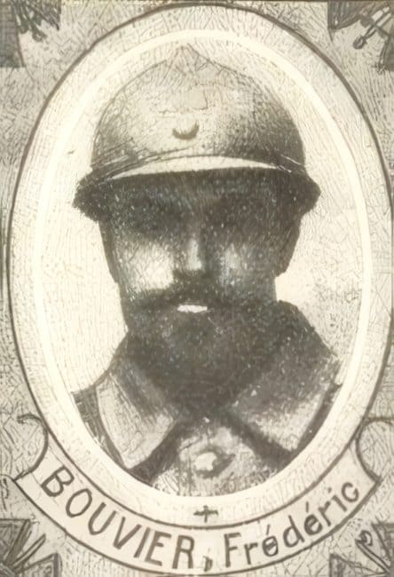 Portrait de BOUVIER Frédéric, prêtre, brancardier-aumônier volontaire, prêtre soldat de la Première Guerre mondiale