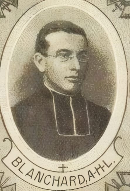 Portrait de BLANCHARD Alexandre-Henri-Léon, vicaire, prêtre soldat de la Première Guerre mondiale