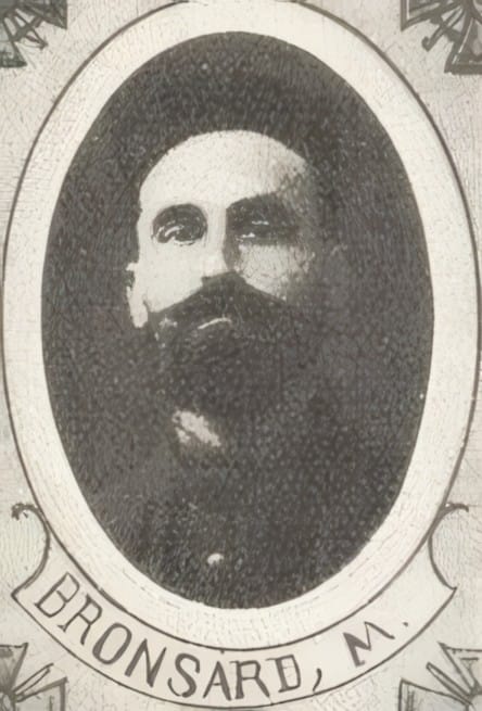 Portrait de BRONSARD Michel, professeur au Faouët puis vicaire à Guéméné, prêtre soldat de la Première Guerre mondiale