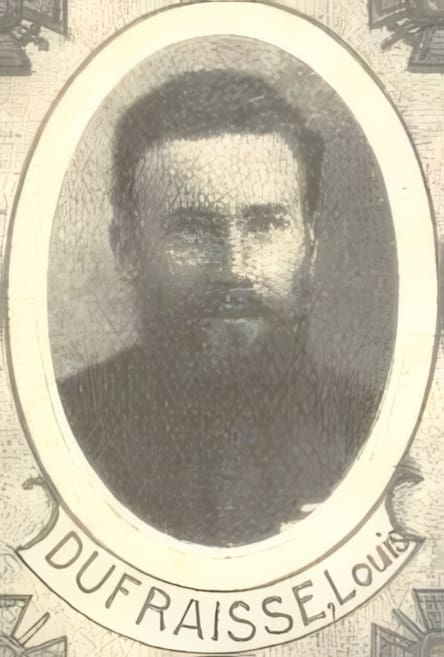 Portrait de DUFRAISSE Louis, ecclésiastique mobilisé pendant la Première Guerre mondiale