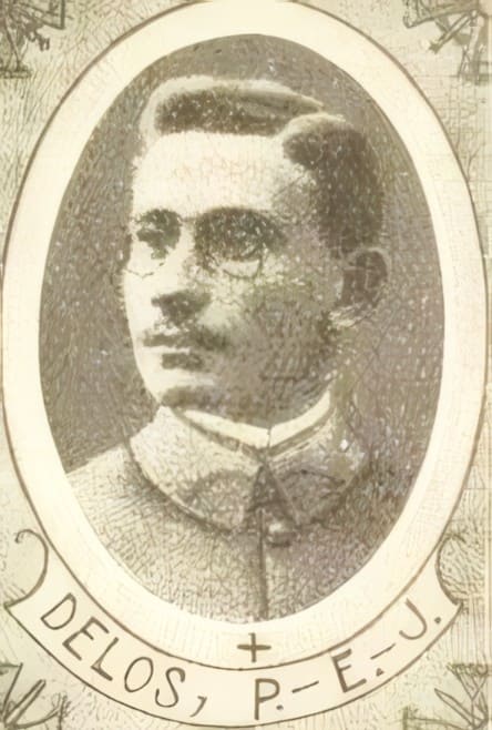 Portrait de DELOS Paul Émile Joseph, clerc tonsuré, prêtre soldat de la Première Guerre mondiale