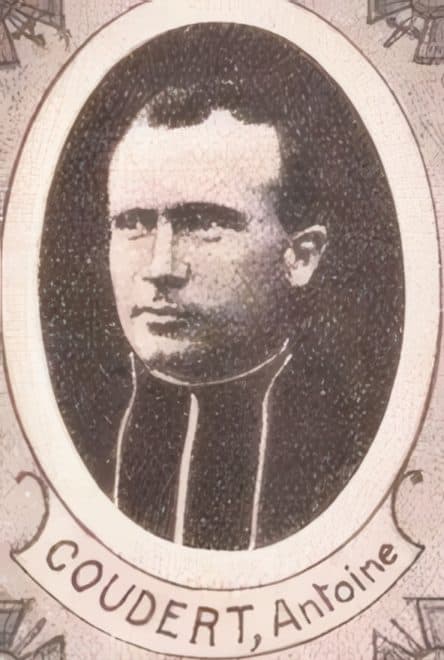 Portrait de COUDERT Antoine, aumônier d'hospice, prêtre soldat de la Première Guerre mondiale