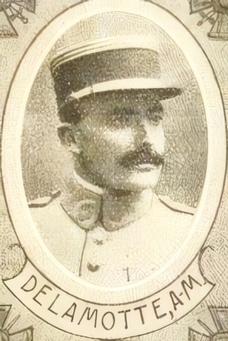 Portrait de DELAMOTTE Ange Marie, missionnaire diocésain, prêtre soldat de la Première Guerre mondiale