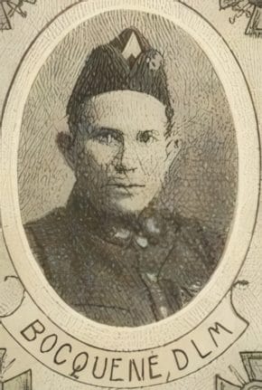 Portrait de BOCQUENÉ Désiré-Louis-Marie, missionnaire en Athabaska, prêtre soldat de la Première Guerre mondiale