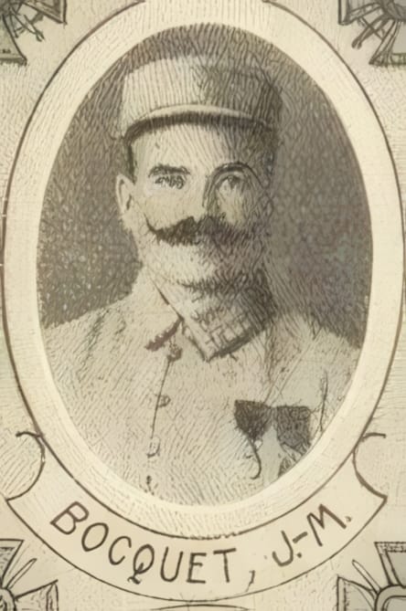 Portrait de BOCQUET Jean-Marie, curé, prêtre soldat de la Première Guerre mondiale