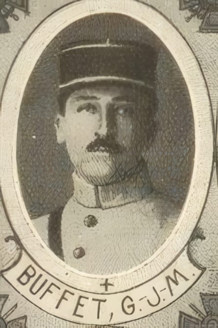 Portrait de BUFFET Georges Jean Marie, clerc minoré, prêtre soldat de la Première Guerre mondiale