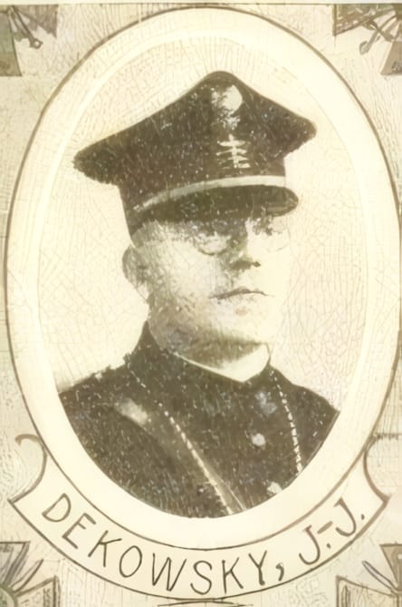 Portrait de DEKOWSKI Jean Joseph, vicaire, prêtre soldat de la Première Guerre mondiale