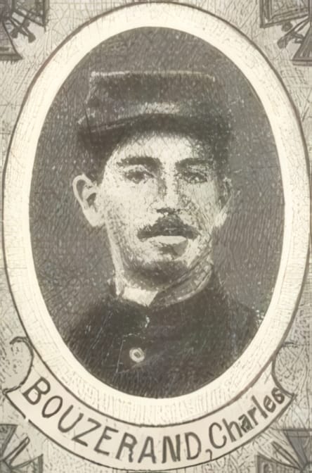 Portrait de BOUZERAND Charles, séminariste, prêtre soldat de la Première Guerre mondiale