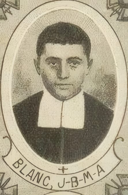 Portrait de BLANC Jean-Baptiste-Marie-Antoine, professeur au Mexique, prêtre soldat de la Première Guerre mondiale