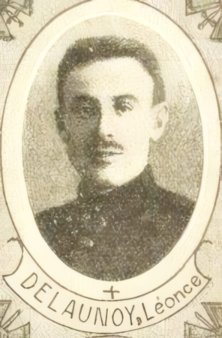 Portrait de DELAUNOY Léonce, séminariste, prêtre soldat de la Première Guerre mondiale