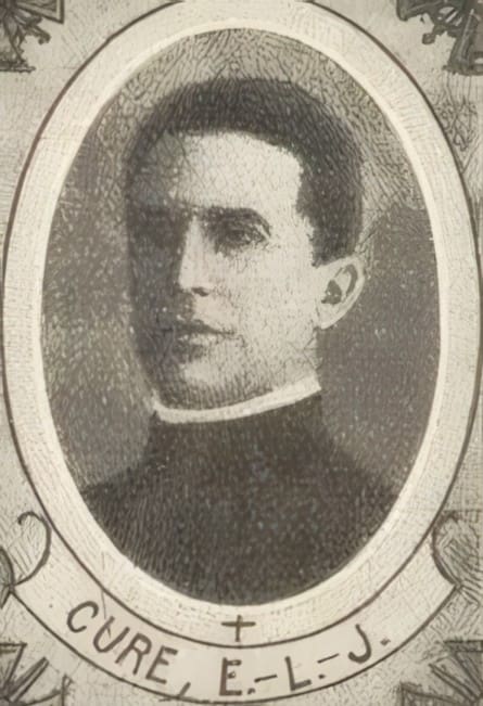 Portrait de CURÉ Edmond Louis Joseph, curé, prêtre soldat de la Première Guerre mondiale
