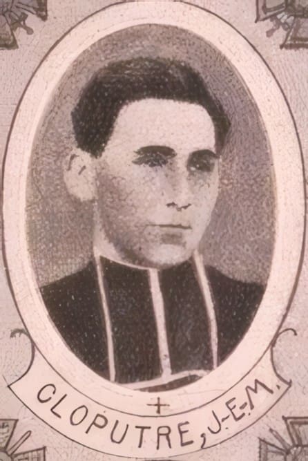 Portrait de CLOPUTRE Jules Eugène Maurice, prêtre, professeur au Petit Séminaire, prêtre soldat de la Première Guerre mondiale