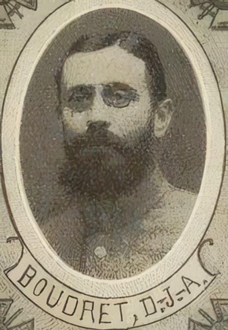 Portrait de BOUDRET Daniel-Jean-Alphonse, curé, prêtre soldat de la Première Guerre mondiale