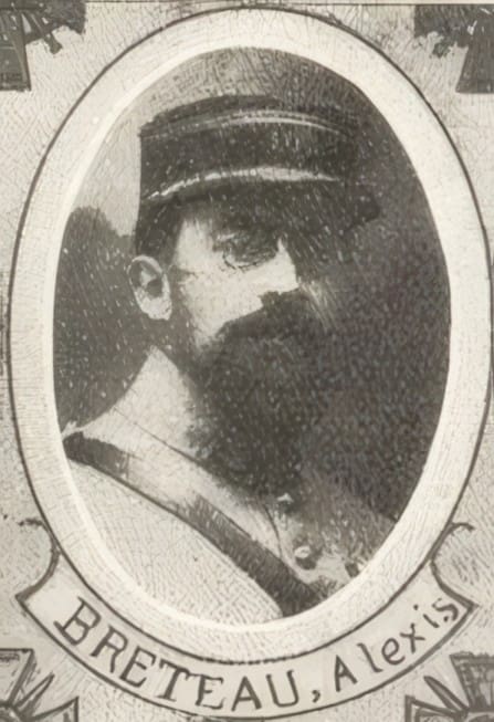 Portrait de BRETEAU Alexis, professeur au Petit Séminaire, prêtre soldat de la Première Guerre mondiale