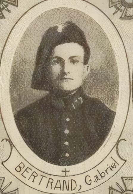 Portrait de BERTRAND Gabriel, clerc viatorien, prêtre soldat de la Première Guerre mondiale