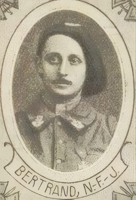 Portrait de BERTRAND Noël-Florent-Joseph, professeur en mexique, prêtre soldat de la Première Guerre mondiale