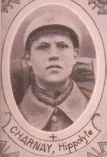 Portrait de CHARNAY Hippolyte, séminariste, prêtre soldat de la Première Guerre mondiale