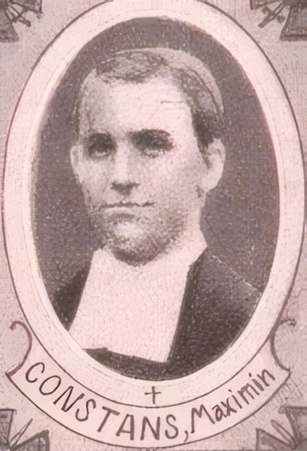 Portrait de CONSTANS Maximin, professeur, prêtre soldat de la Première Guerre mondiale