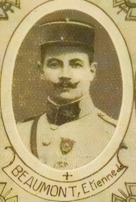 Portrait de BEAUMONT Étienne, Étudiant Séminaire Français de Rome, disparu