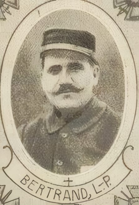 Portrait de BERTRAND Louis-Paul, vicaire, prêtre soldat de la Première Guerre mondiale